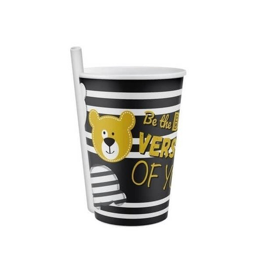 Lillu 14 oz Yummy Kids Tumbler with Built-in Straw