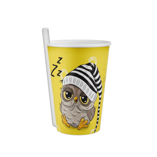 Lillu 14 oz Yummy Kids Tumbler with Built-in Straw