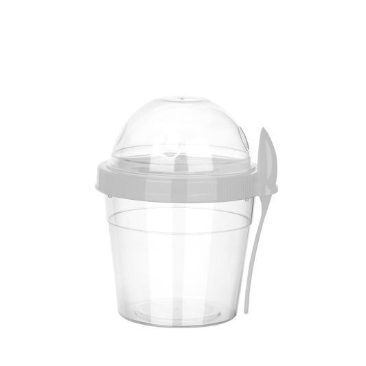 Lillu 17 oz Baby'N Go Portable Food Container with Integrated Spoon