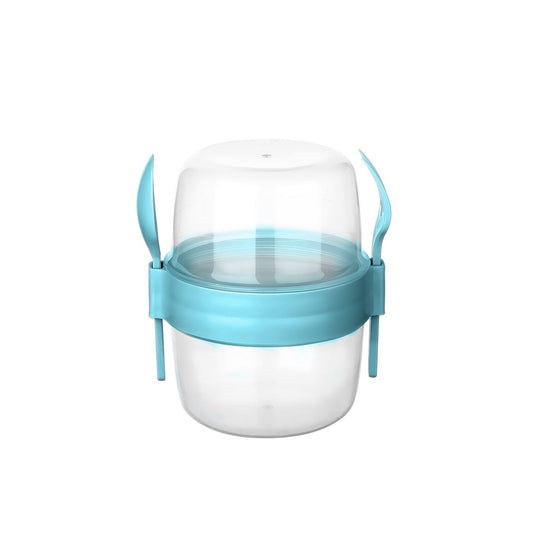 Lillu 27 oz Take'N Go Large Dual-Compartment Cereal & Yogurt Cup
