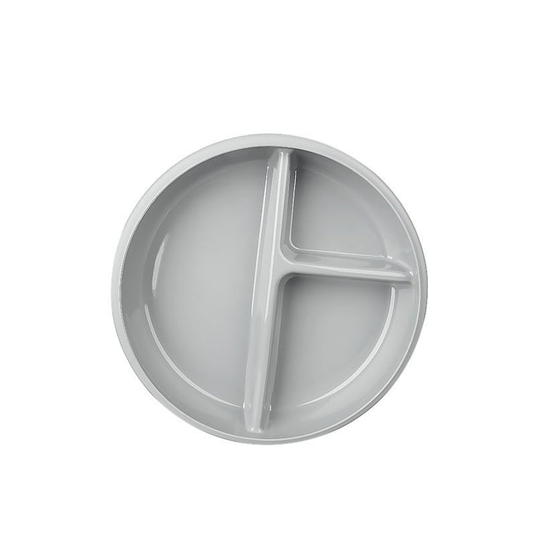 Lillu Easy-Care 3-Compartment Round Food Storage & Serving Tray