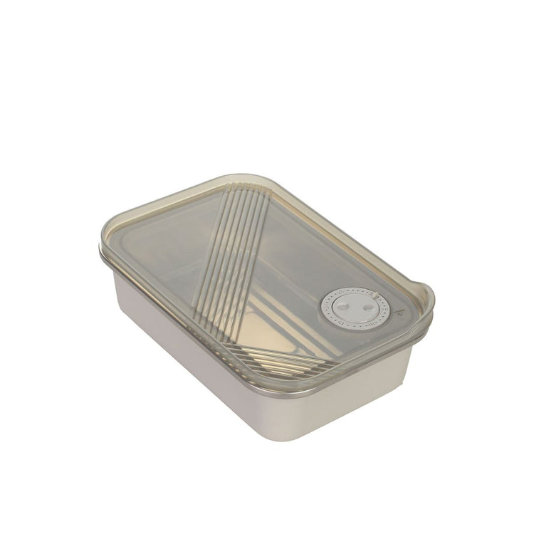 Lillu 27 oz Steelkeep Stainless Steel Food Storage Container with Vented Lid