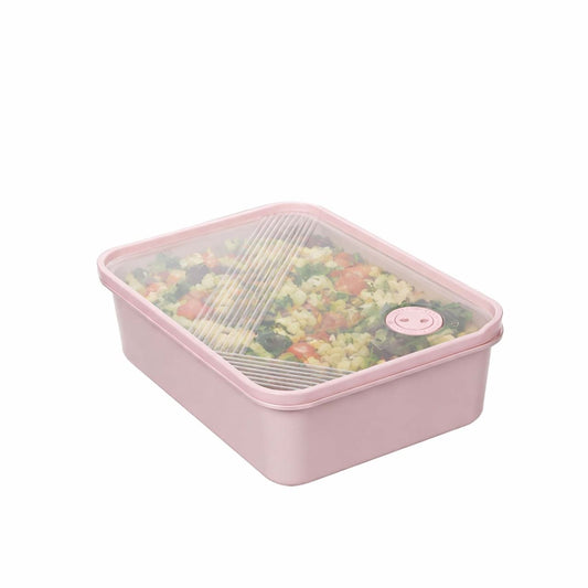 Lillu 101 oz Steelkeep Jumbo Stainless Steel Food Container with Vented Lid