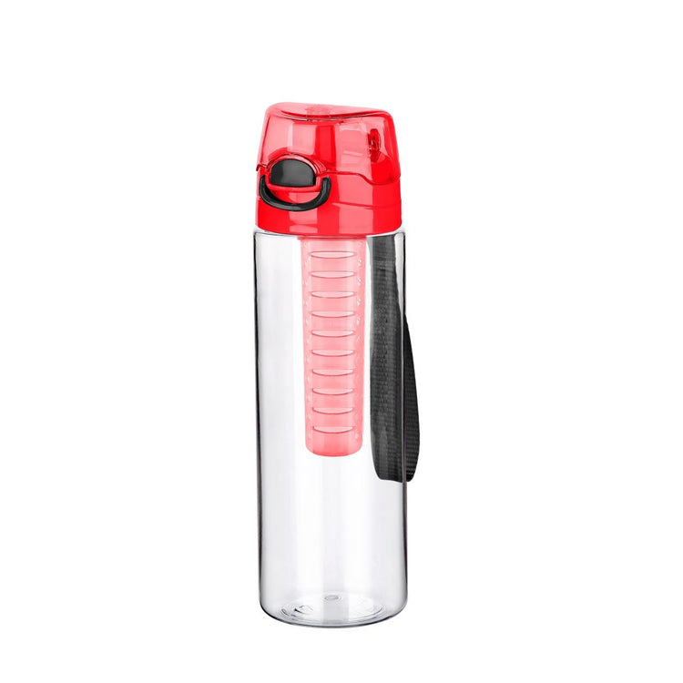 Lillu 24 oz Cascada Detox Infuser Water Bottle with Fruit Chamber