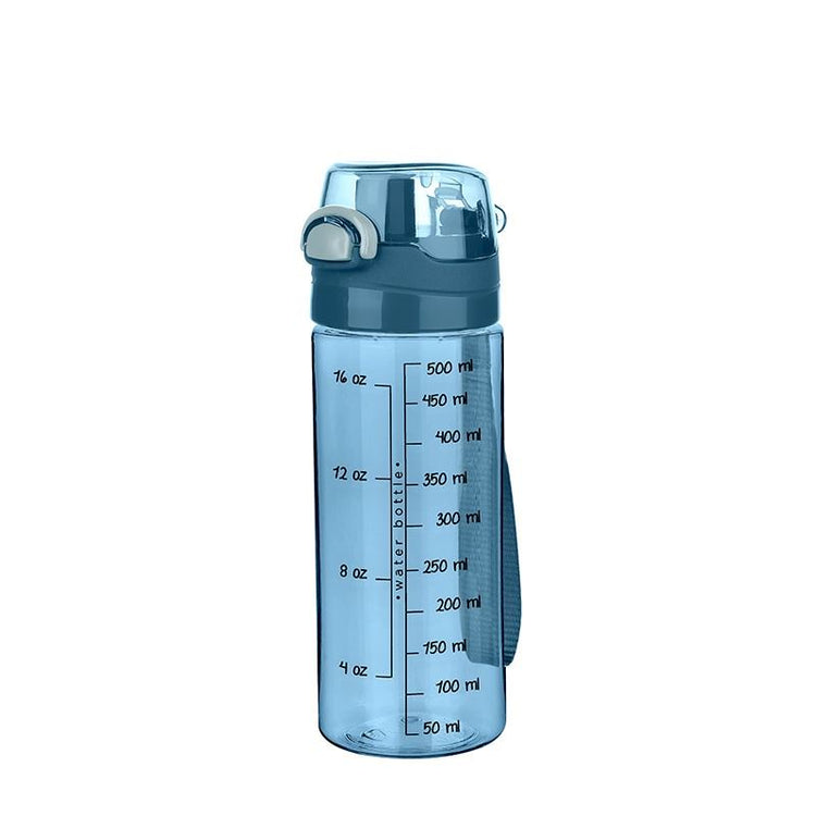 Lillu 17 oz Cascada Motivational Time-Marker Water Bottle