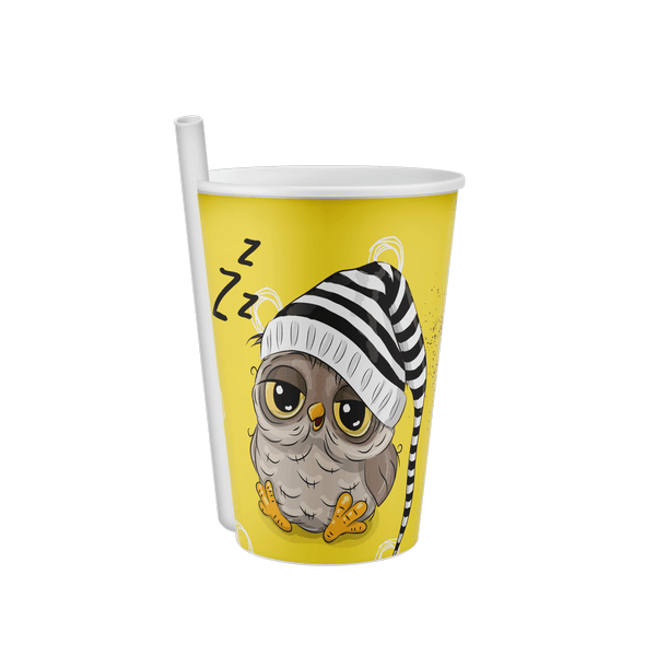 Lillu 14 oz Yummy Kids Tumbler with Built-in Straw