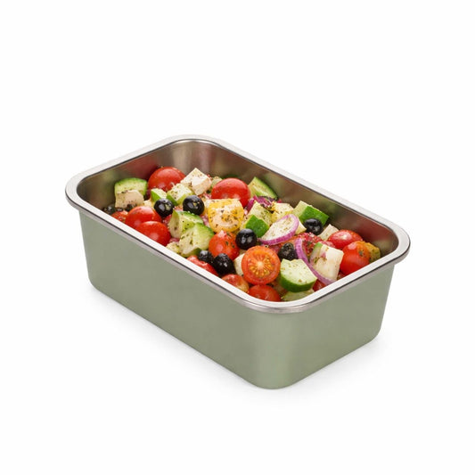 Lillu 44 oz Steelkeep Extra-Large Stainless Steel Food Container with Vented Lid