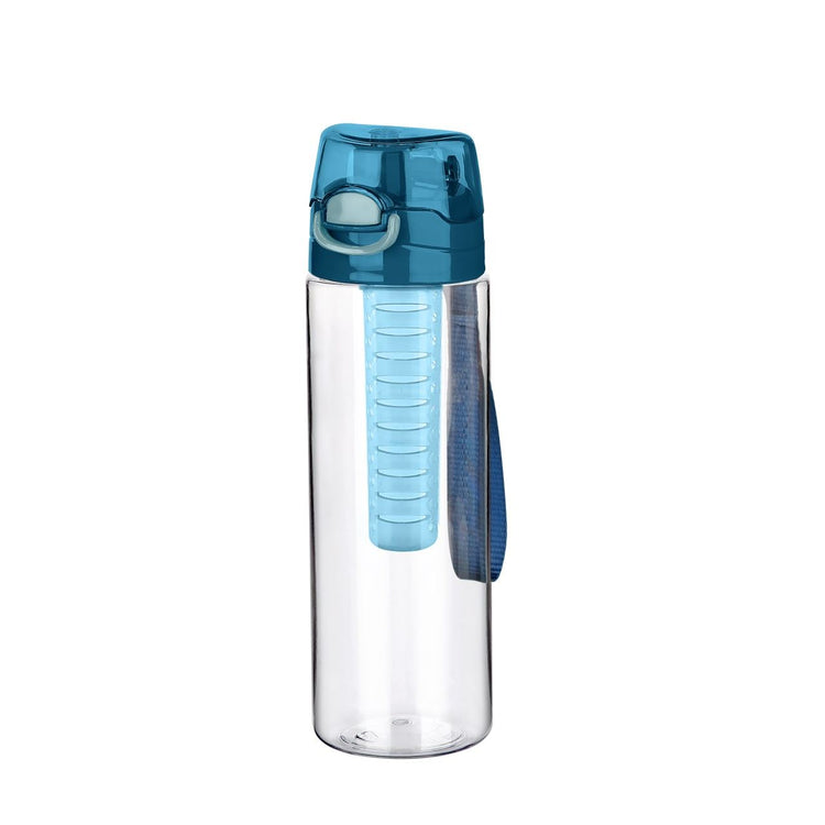 Lillu 24 oz Cascada Detox Infuser Water Bottle with Fruit Chamber