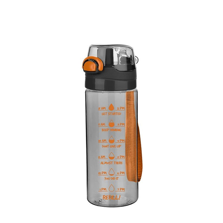 Lillu 17 oz Cascada Motivational Time-Marker Water Bottle